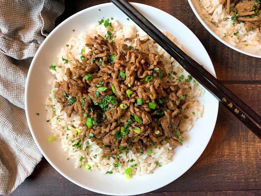 RICE BOWLS WITH CANTONESE BEEF