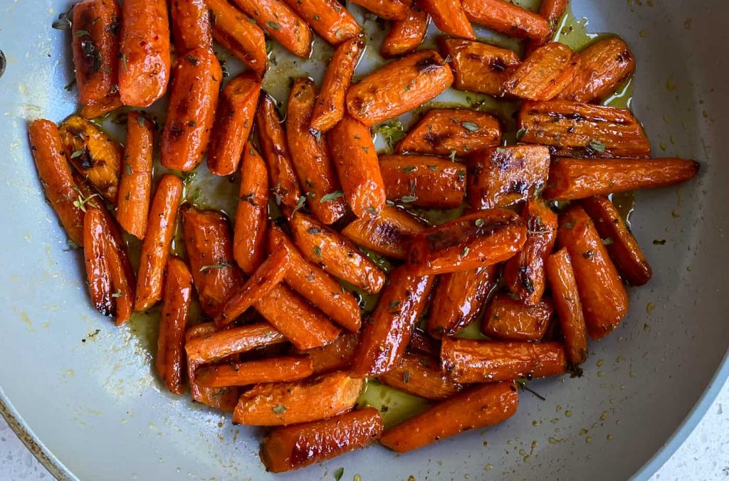 Honey-roasted carrot