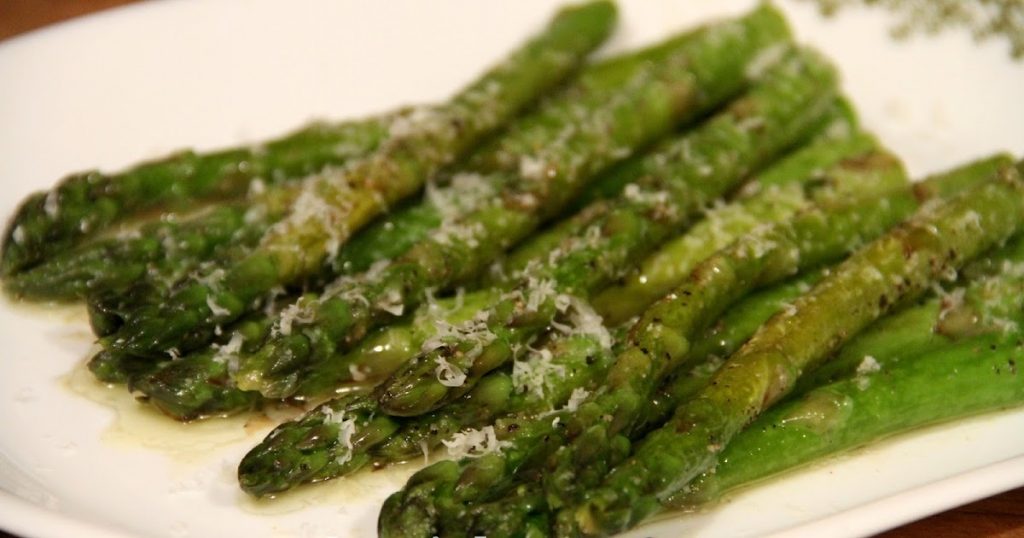 Pesto asparagus