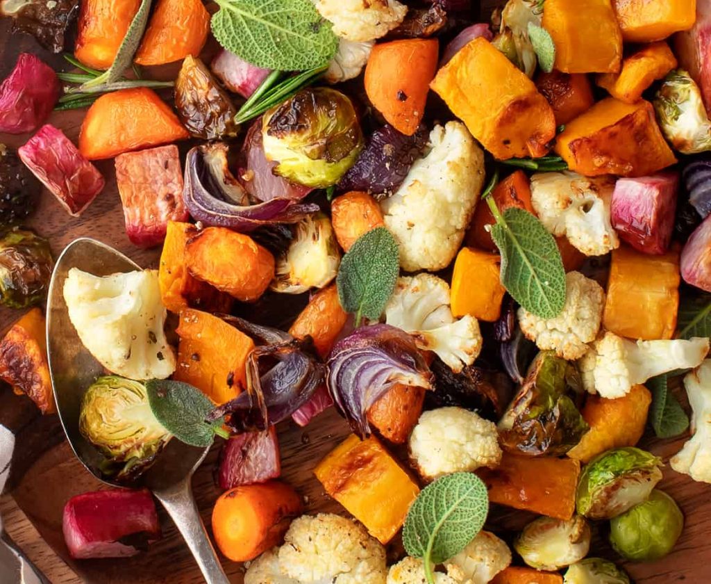 Roasted vegetables