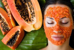 Papaya to eliminate dead skin